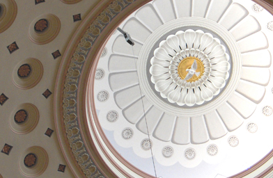 
                    The interior of the Basilica.
                                            (Basilica of the Assumption Historic Trust, Inc.)
                                        