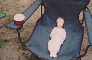 
                    Baby Jesus camping.
                                            (Omar Fetouh)
                                        