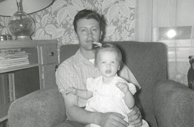
                    Debra and her dad.
                                            (Debra Marquart)
                                        