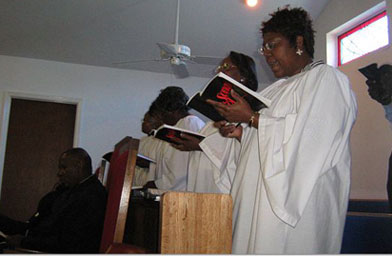 
                    Choir: Wish we were in the closet.
                                            (Lyn Millner)
                                        