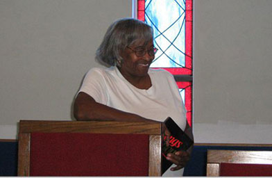 
                    The only choir member at rehearsal: One is the loneliest number.
                                            (Lyn Millner)
                                        