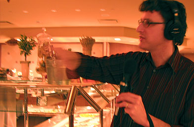 
                    Bill Radke helps himself.
                                            (Suzie Lechtenberg)
                                        