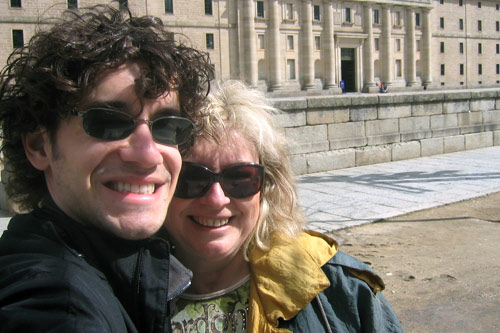 
                    Listener David Polk and his mother, Bozena.
                                            (David Polk)
                                        