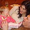 Bill Radke, wife Sara Bowen and Susanna