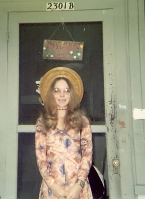Weekend America listener Bobbye Larson in 1972, around the time she went to see Frank Zappa in concert.
(Courtesy Bobbye Larson)