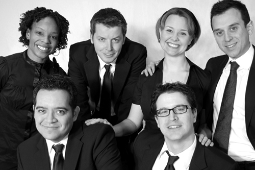 The current presidential election has been an endless source of comedic inspiration for the entertainers at The Second City Chicago Mainstage, which premiered "Between Barack and a New Show" on January 15, 2008. The cast of the show is pictured here.
(Courtesy Second City)