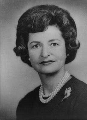 
                    Lady Bird Johnson in 1962.
                                            (White House)
                                        