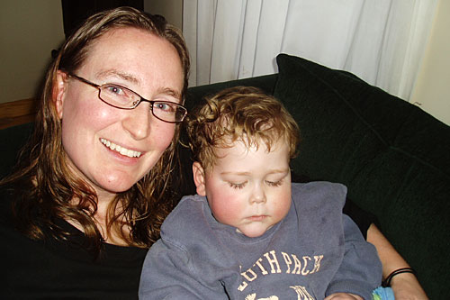 "And it felt impossible for me at that time, in my state of exhaustion and shock -- with me trying to balance how to be a 'good mom' in this situation," she says. "How to raise this kid to grow up and function in the world when all my rules, all the expectations had changed and all the rules seemed different."
(Aron Kramer)