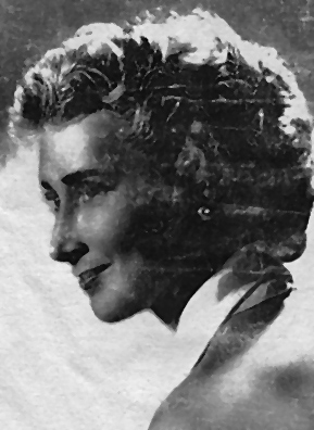 This is a silkscreen portrait of Weekend America listener and guest Julia Dole's mother Wilhelmina O'Brien Dole in her 20s after her nose job. Wilhelmina was a professional opera singer.
(Courtesy Julia Dole)