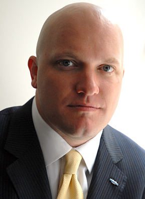 Back from Iraq, Reickhoff now heads the IAVA.
(Courtesy Iraq and Afghanistan Vets of America)