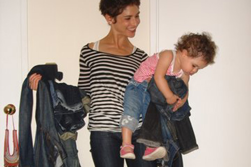 
                    Rebecca Cascade writes about fashion in Manhattan. She weighs her daughter's future against a pair of 2008 designer jeans.
                                            (Eric Molinsky)
                                        