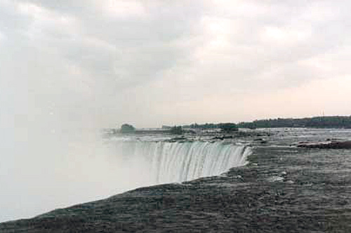 
                    After driving all night, the Keith family arrived at Niagara Falls.
                                            (Tamara Keith)
                                        