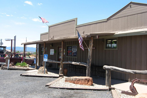 
                    Casey's Corner is Cornville's gas station and market. Owner Mike Anderson once said if McCain is elected, he'll market and sell John McCain Pale Ale.
                                            (Rene Gutel)
                                        