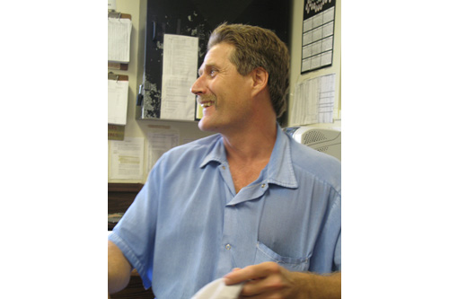 
                    Seiler waits inside San Quentin before his release.
                                            (Nancy Mullane)
                                        