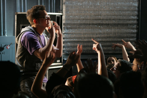 
                    Forbes has created ASL videos of songs to help the deaf community experience music.
                                            (Kim Simms)
                                        
