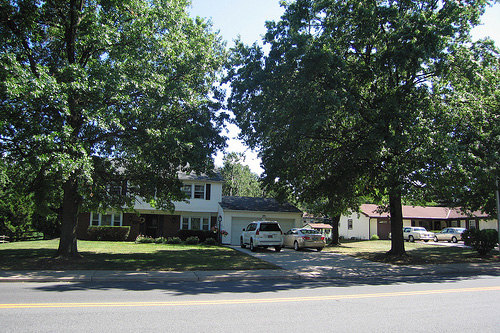 
                    More Levittown model homes.
                                            (Joel Rose)
                                        
