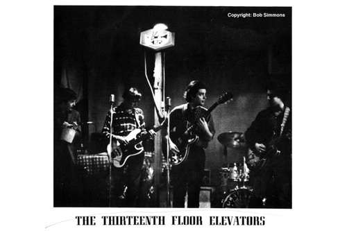 
                    The Thirteenth Floor Elevators.
                                            (Bob Simmons)
                                        