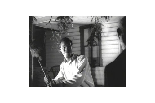 Duane Jones wields a tire iron as "Ben" in "Night of the Living Dead."
(The Walter Reade Organization)