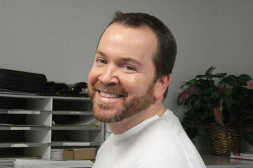 
                    Kevin Bunten in his office.
                                            (Courtesy Kevin Bunten)
                                        