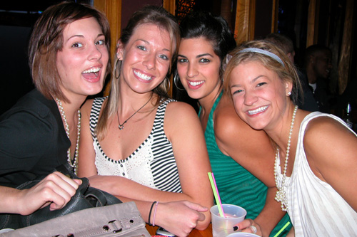 
                    These bar patrons like the idea of Gmail Goggles blocking unwise late-night emails.
                                            (Sasha Aslanian)
                                        