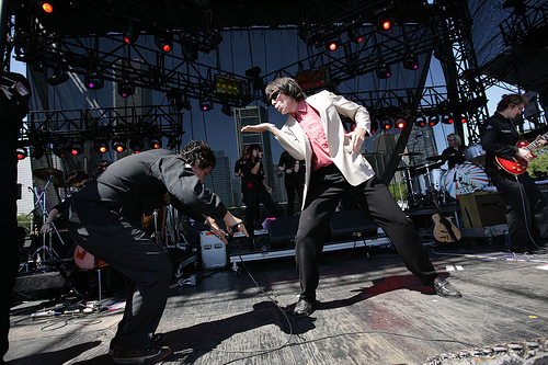 
                    Beatle Bob during a Polyphonic Spree concert in Chicago.
                                            (Elizabeth Weinberg)
                                        