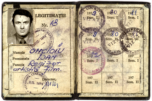 
                    Ian Oncioiu's passbook.
                                            (Warren Lehrer)
                                        