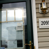 A sign outside a foreclosed home in Denver.