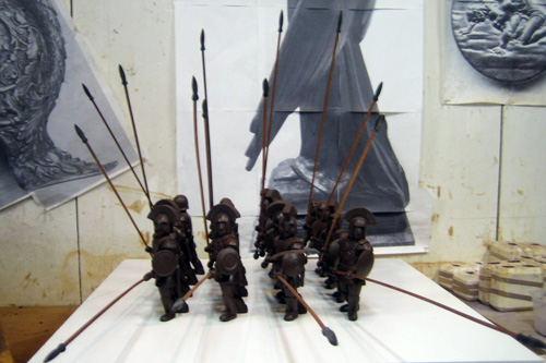 
                    One-sixteenth of Jackel's syntagma fighting force.
                                            (Ben Adair)
                                        